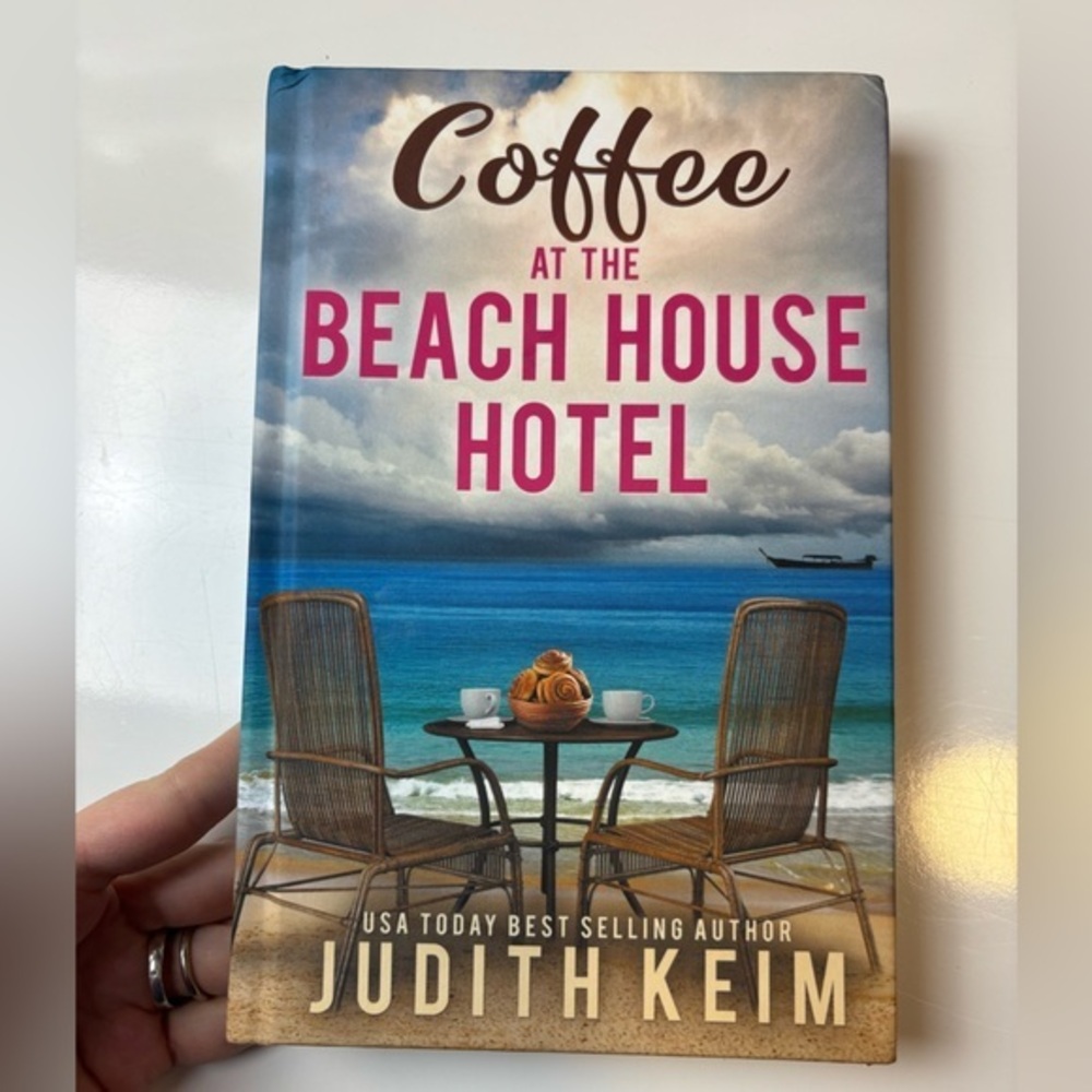 Coffee at the Beach House hotel hardcover book‎